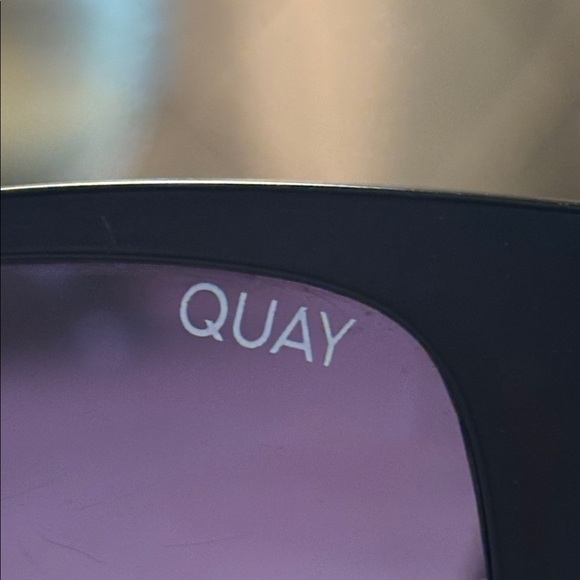 QUAY Ever After Matte Black Women’s Sunglasses Everyday Sunnies Oversized Cateye main image 8